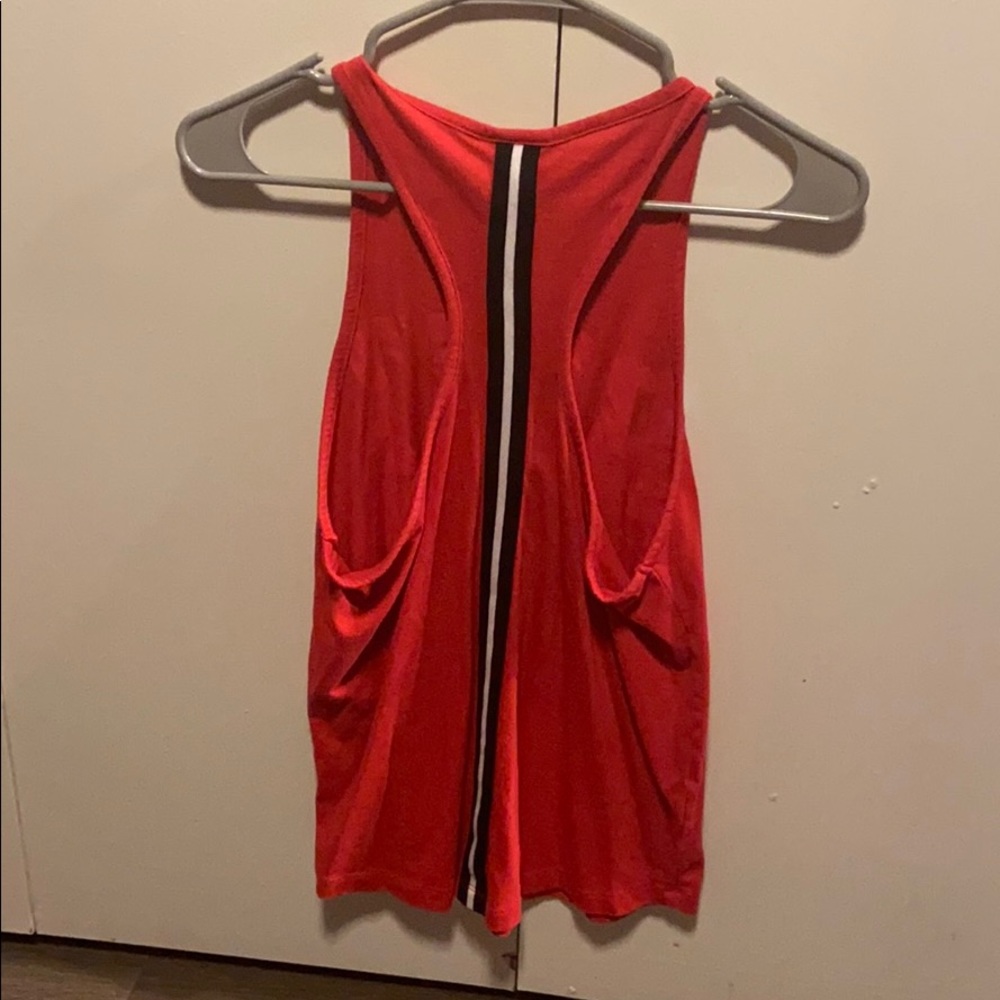 Pink Racerback Tank Top - Picture 2 of 2